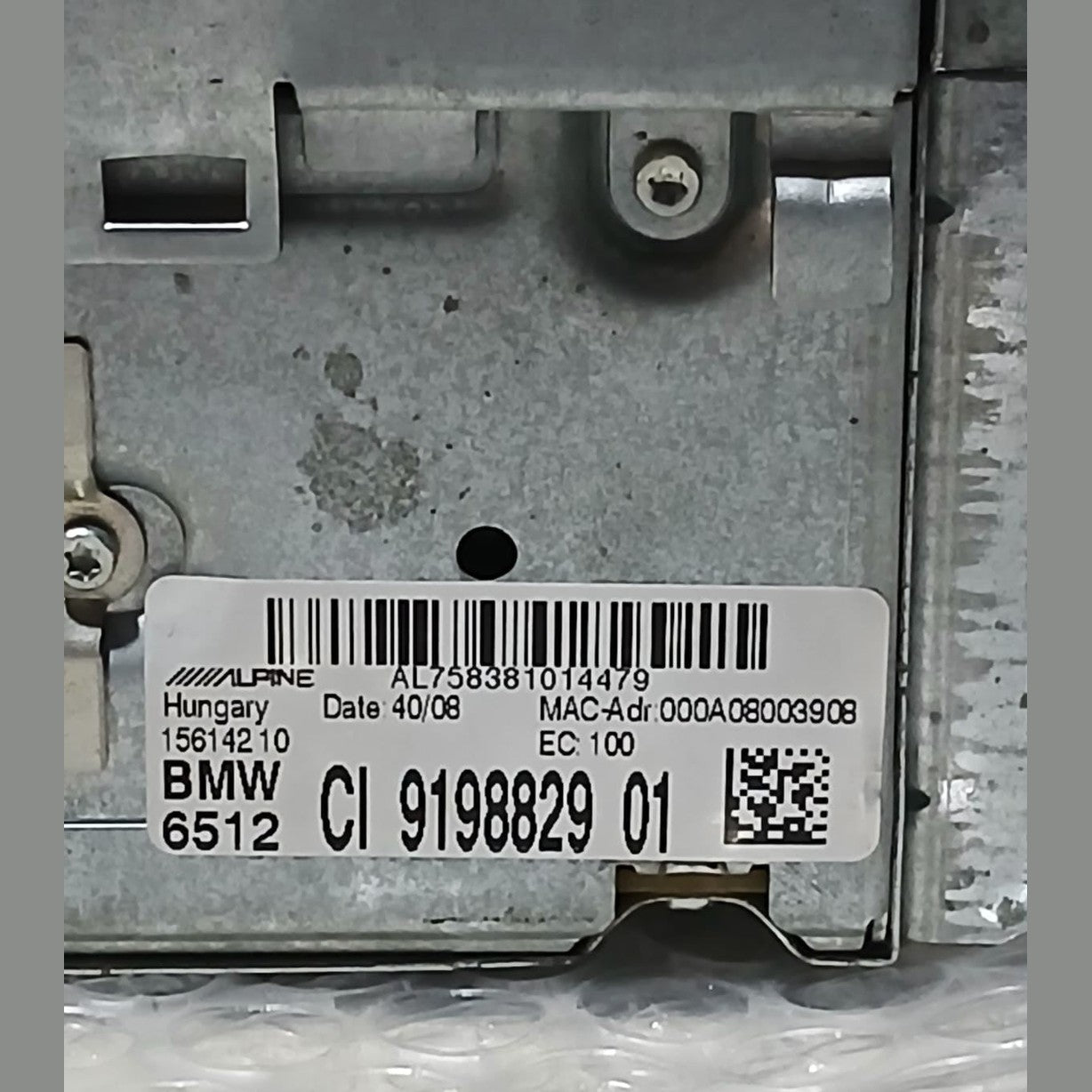 BMW OEM GENUINE E90 E91 CD HEAD UNIT - 9198829