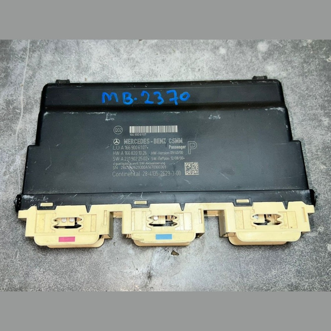 14-17 Mercedes-Benz W166 GL ML Passenger Seat Control Module A166 9006107 OEM