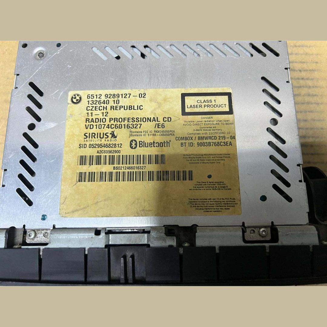 2012-2015 BMW X1 Radio Receiver 9289127 X1 E84, 1 Series, and 3 Series