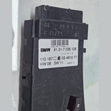 BMW E46, 6 Series E63, X3 E83 Right side Seat Control Switch 7036126 OEM