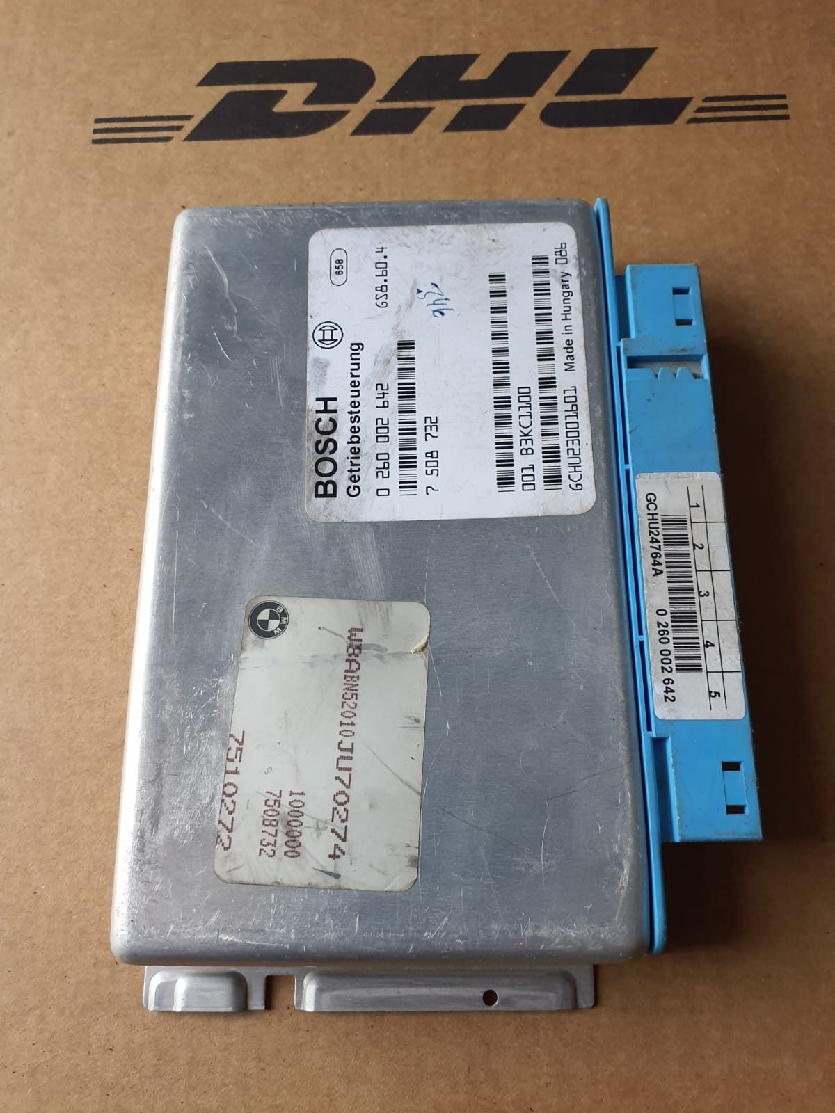 2001 BMW 330i Transmission Control Module 7508732 E46 and E39 3 and 5 Series