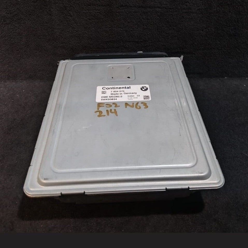 OEM BMW 550i 750i  F02 N63 ENGINE CONTROL UNIT MODULE ECU 1214-7604075