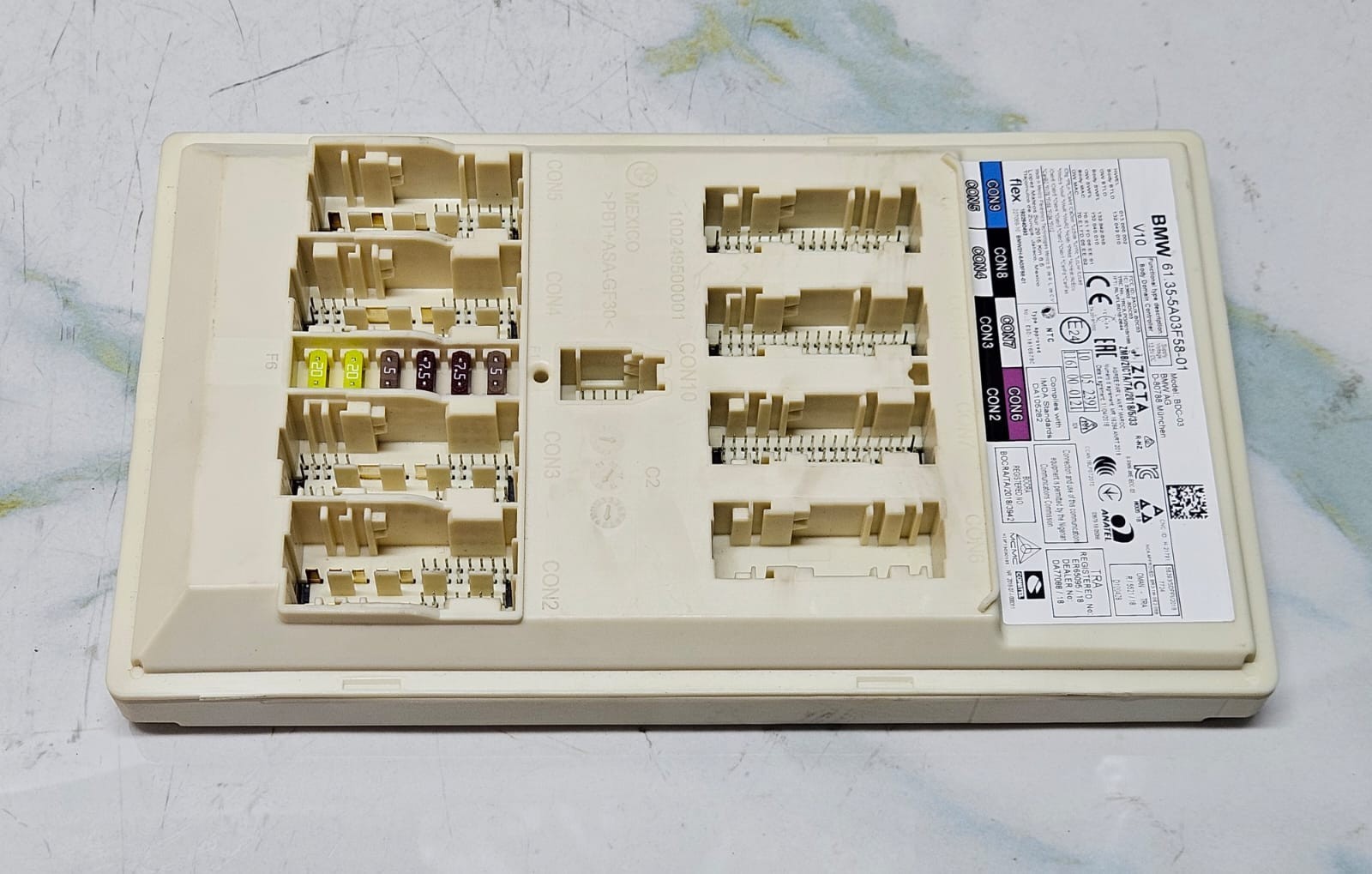 BMW X5 G05 B57S RHD 2019 ENGINE CONTROL UNIT ECU SET DDE 9886569 OEM