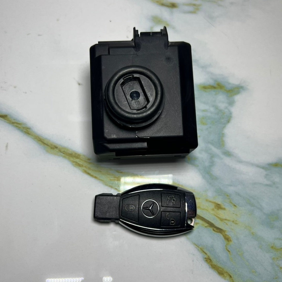 08-14 Mercedes W212 E-Class Ignition Switch Module Unit W/key A212 9056601 OEM