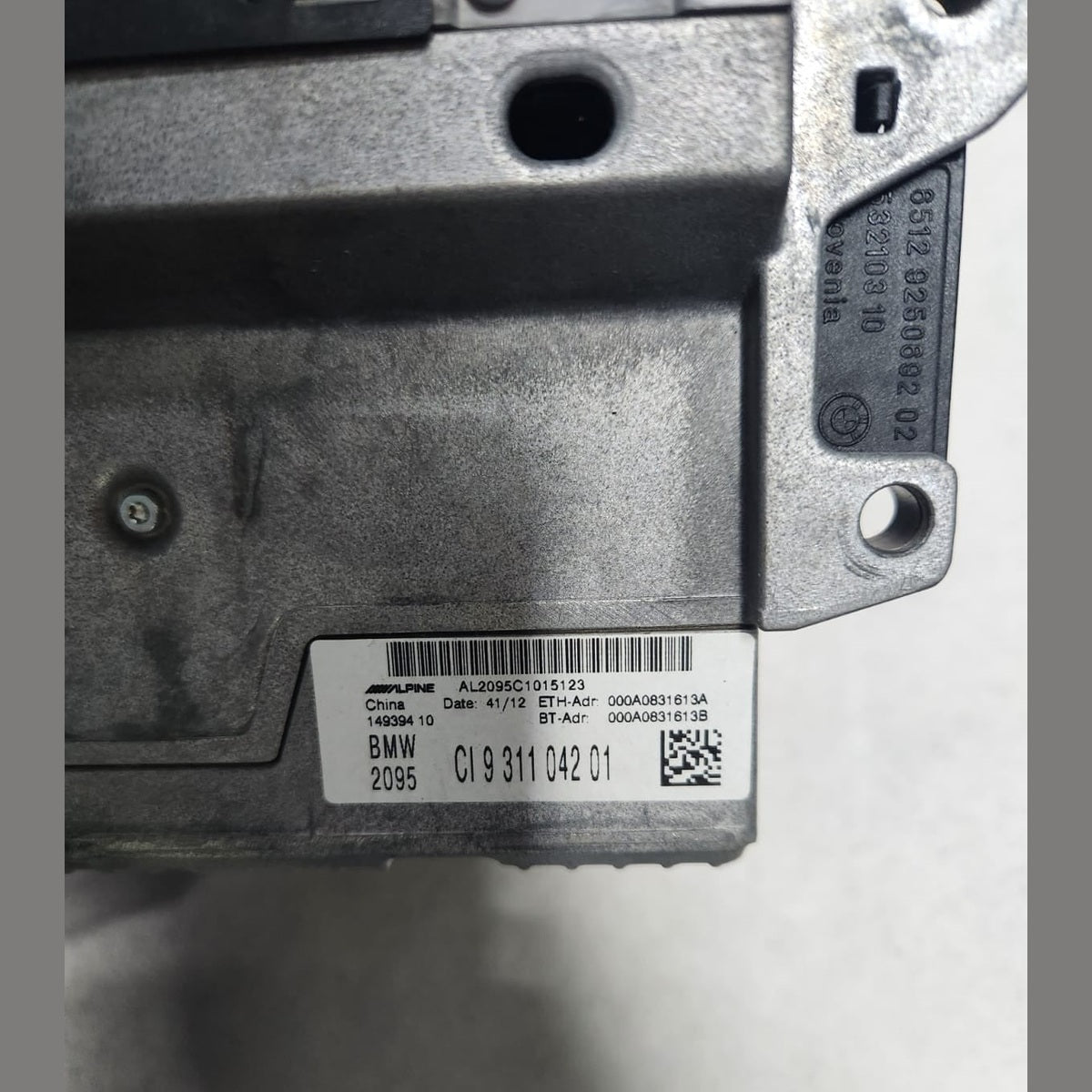 BMW Head Unit Radio Navigation 9311042 F30 F31 F25 and F07 