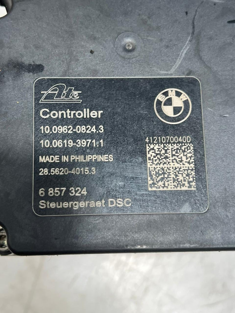 2012 BMW 328i F30 3' Abs Anti-Lock Brake Pump Control Module Unit 6857324 OEM