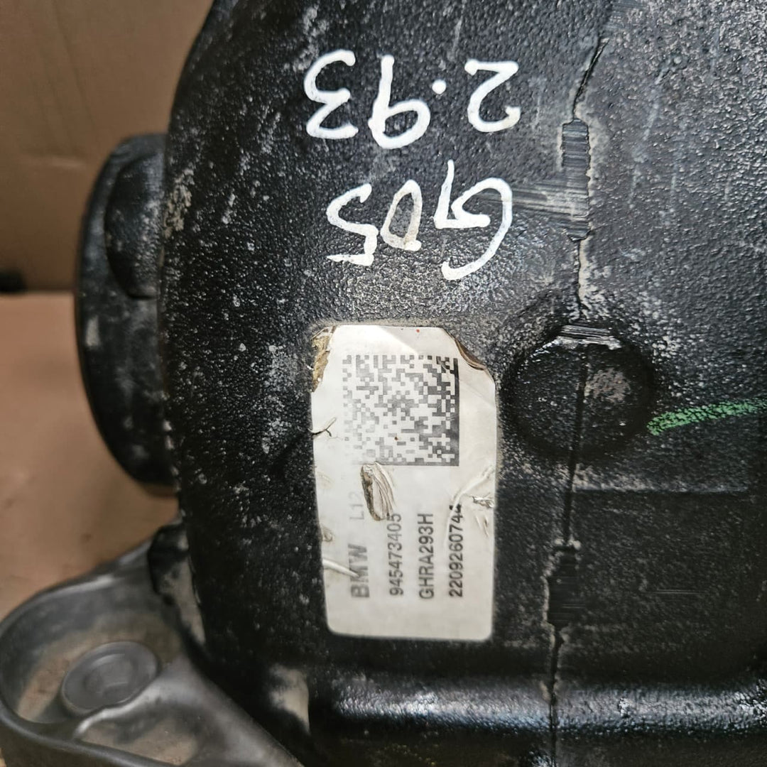 2019-2023 BMW X5 G05 X6 G06 Rear Differential 2.93 9454734 diesel B57 30dx