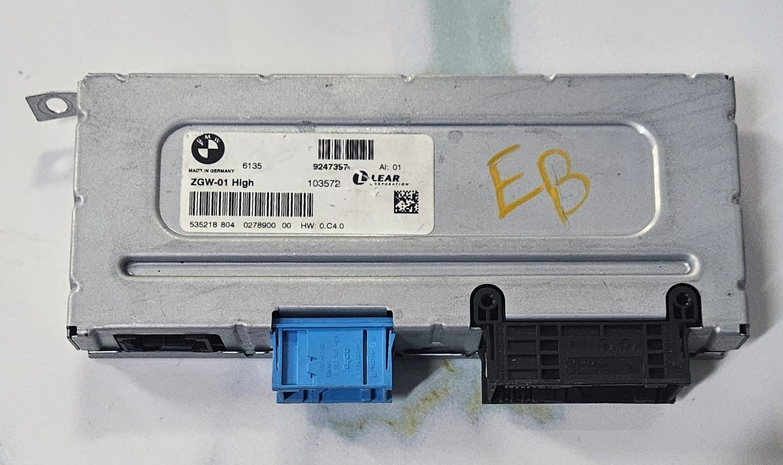 OEM BMW F01 F02 F06 F07 F10 F11 F12 Central Gateway Module ZGW-01 HIGH 9247397