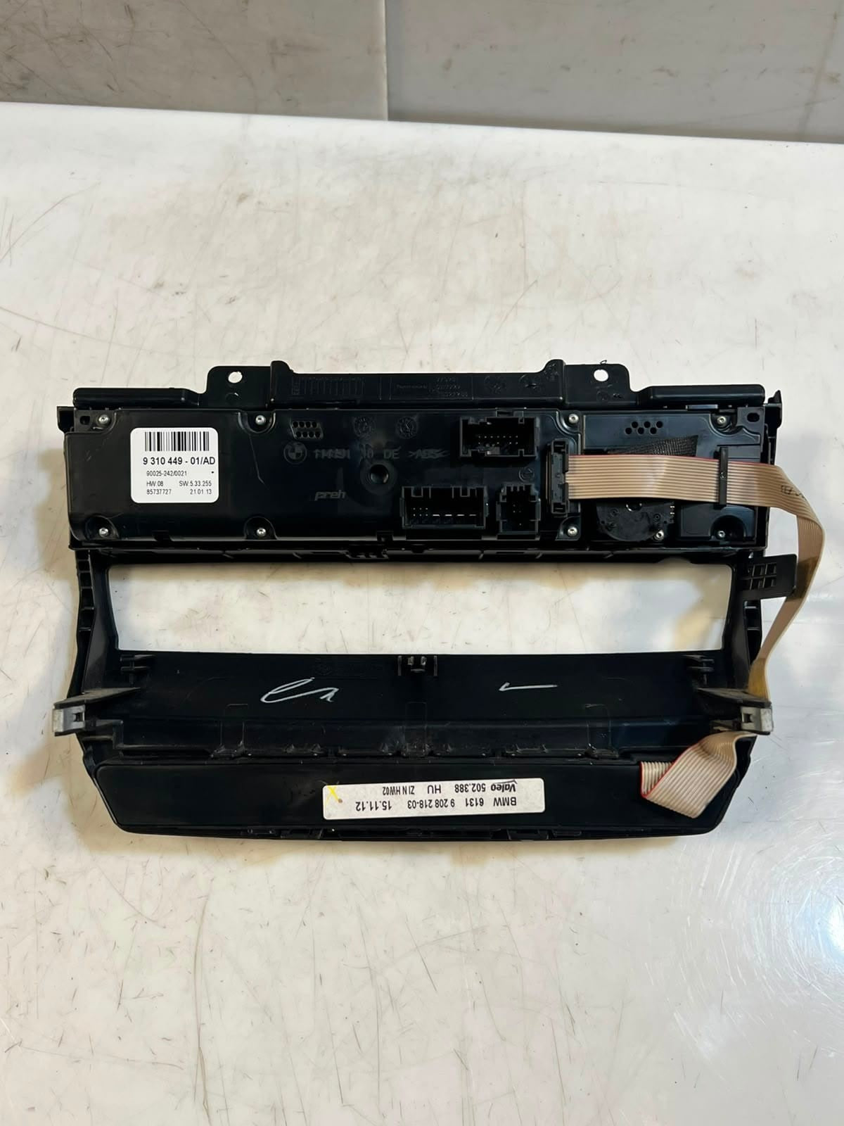 2011-2013 BMW X5 E70 X6 E71 AC Climate Control Panel 9310449 OEM