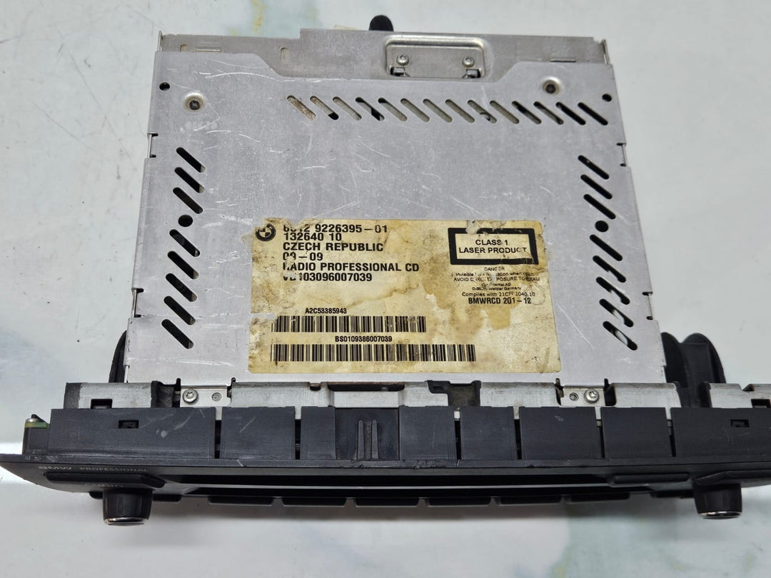 BMW X1 E84 Radio Cd Professional Audio Head Unit 9226395 OEM