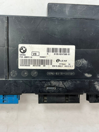 2011-2017 BMW X3 F25 Body Control Module JUNCTION BOX III V9 9247386 OEM