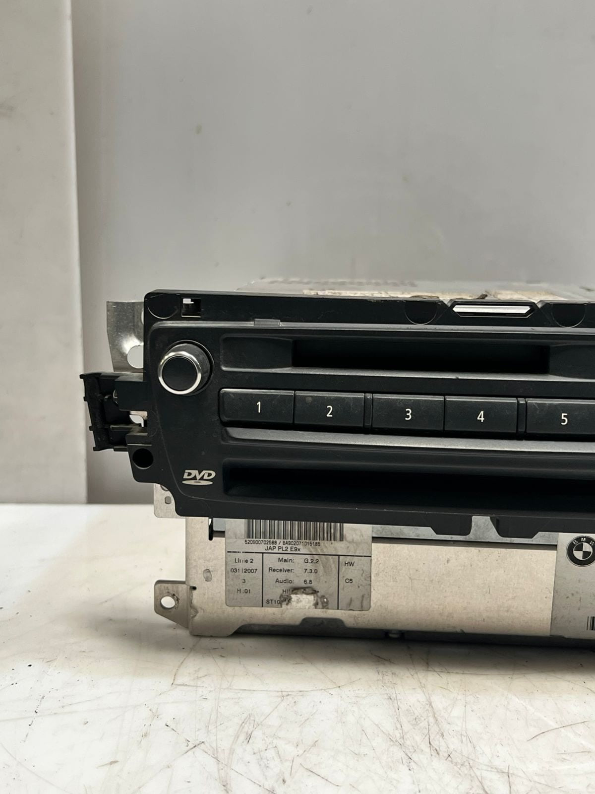 OEM BMW 3 SERIES E90 E91 E92 E93 CCC SAT NAVIGATION JAPAN HEAD UNIT-9170723