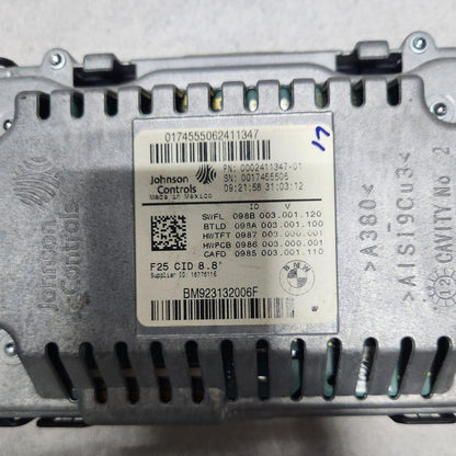 2010-2017 BMW X3 Central Information Display 9231320 X3 F25