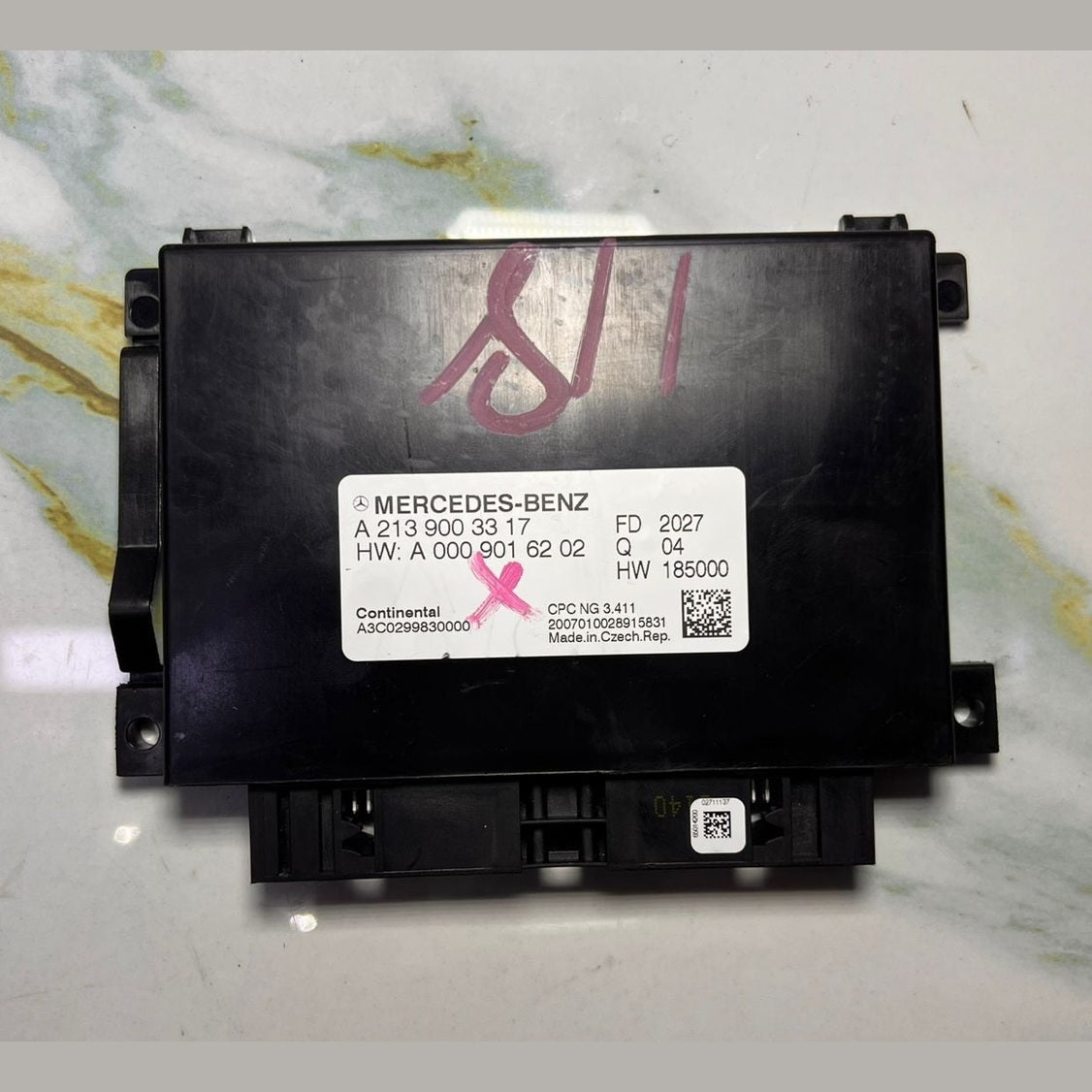 2017-2018 Mercedes-Benz E300 Transmission Control Unit A 213 9003317 E-Class W21