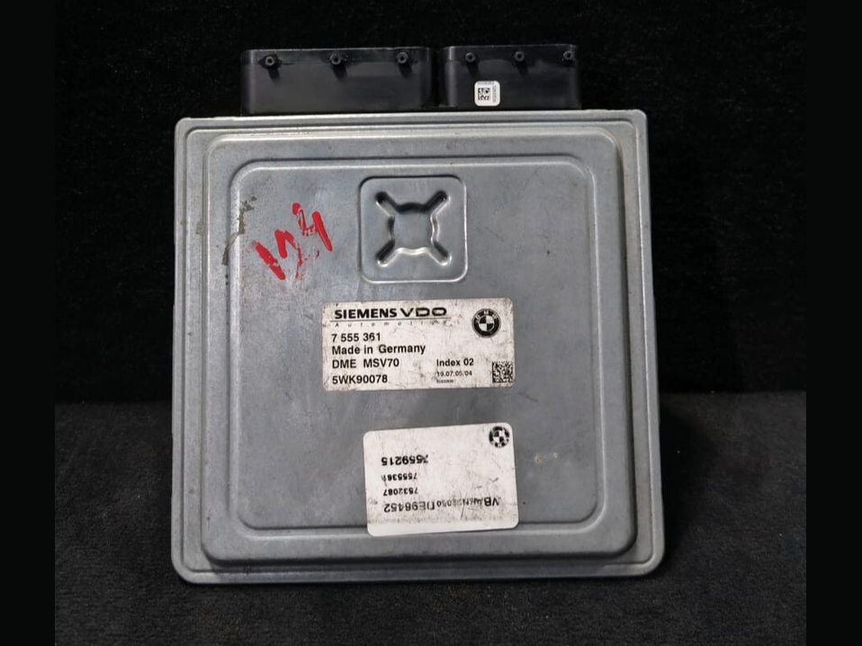 BMW E60 E90 E91 N52 323i 523i 177HP ENGINE CONTROL  ECU MODULE ONLY DME -7555361