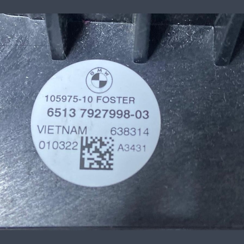 OEM BMW F44 Front Right Subwoofer Central Bass Speaker 7927998