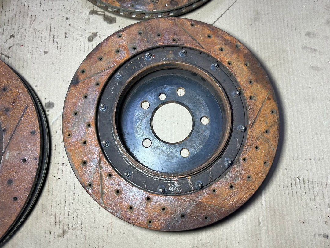 10-14 Mercedes-Benz W212 E-Class AMG E63 Front \ Rear Calipers Brake Discs Set
