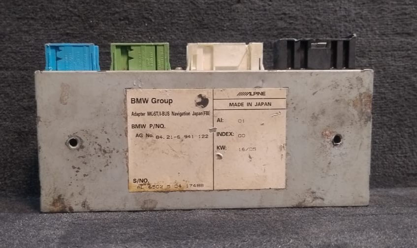 BMW E65 TELEPHONE ADAPTER NAVIGATION CONTROL UNIT MODULE JAPAN - 6941122