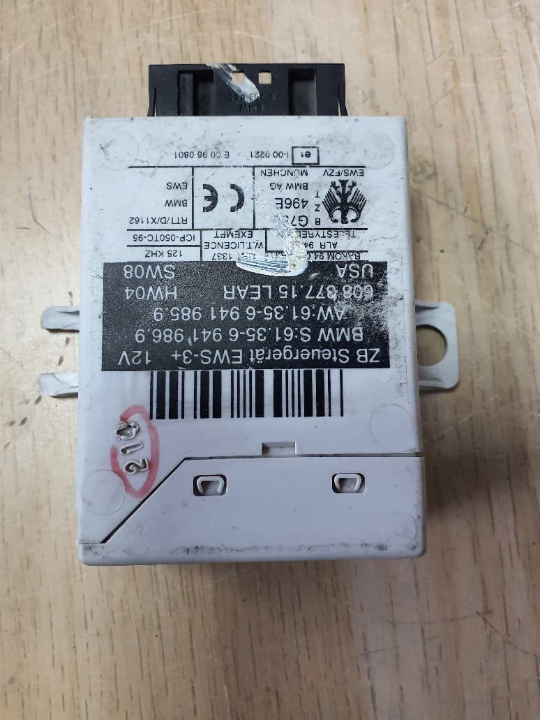 BMW Immobilizer Control Unit 6941985 E53 X5, E83 X3, and E85 Z4