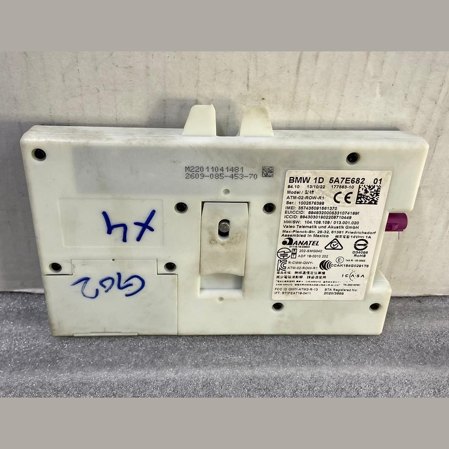 OEM BMW G01 X4 G02 ANTENA TELEMATICS CONTROL MODULE ECU 5A7E682
