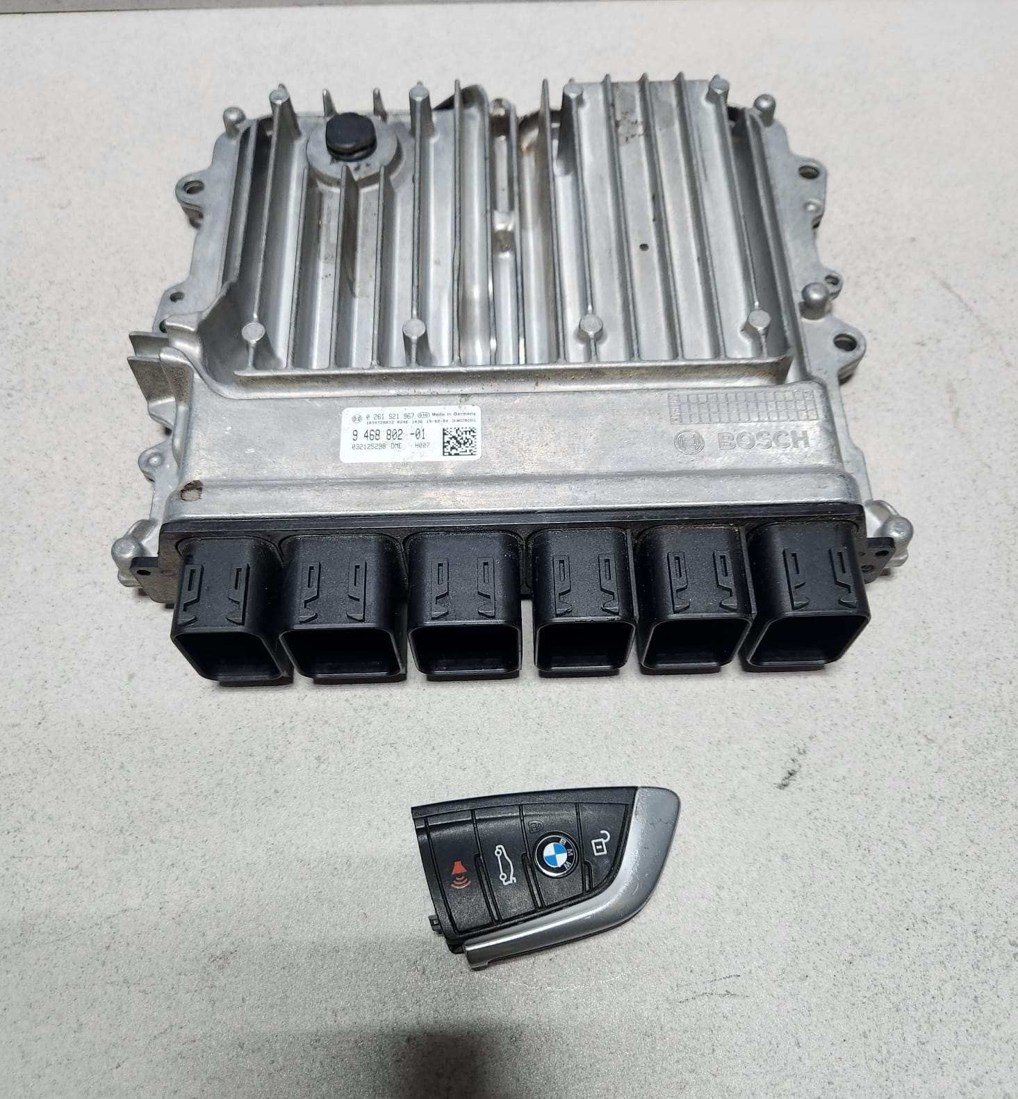 2019 BMW X3 G01 Engine Control Module 9468802 X3 X4 G01 G02 G30 B48 ECU SET