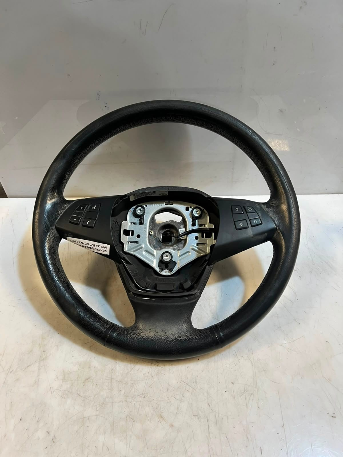 2006-2009 BMW X5 E70 LEATHER Steering Wheel 6778742 OEM