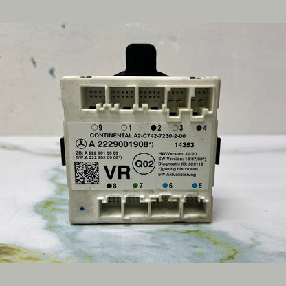Mercedes-Benz Door Control Module A 2229001908 W222 S-Class and C-Class