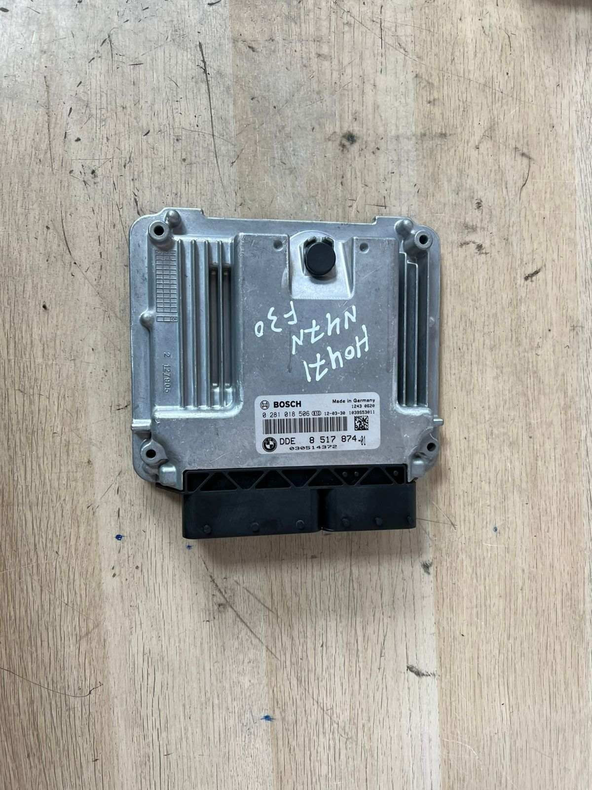 BMW F20 118d F30 318d N47N 143HP Engine ECU Kit DDE 8517874 + Key + FEM 