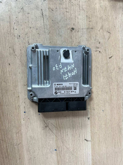 BMW F20 118d F30 318d N47N 143HP Engine ECU Kit DDE 8517874 + Key + FEM 