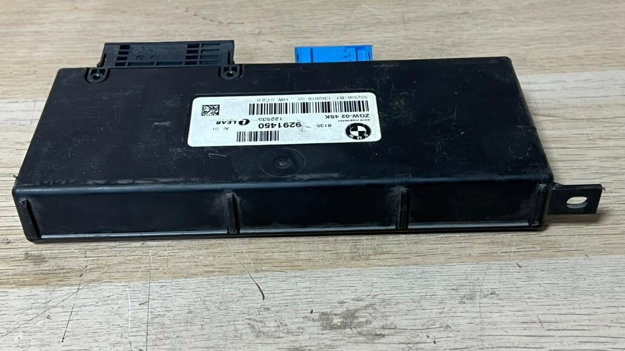 BMW Central Gateway Control Module 9291450 5 Series F10