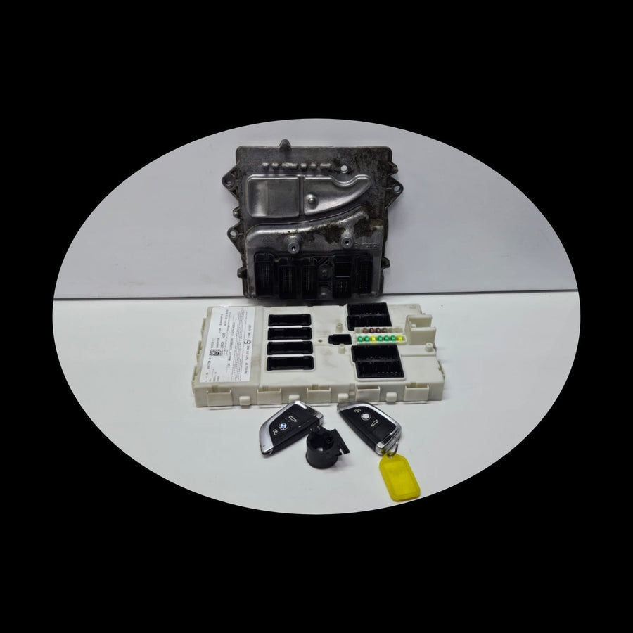 8639582-2014 BMW X5 F15 N55 RHD Engine Control Unit DME Set OEM