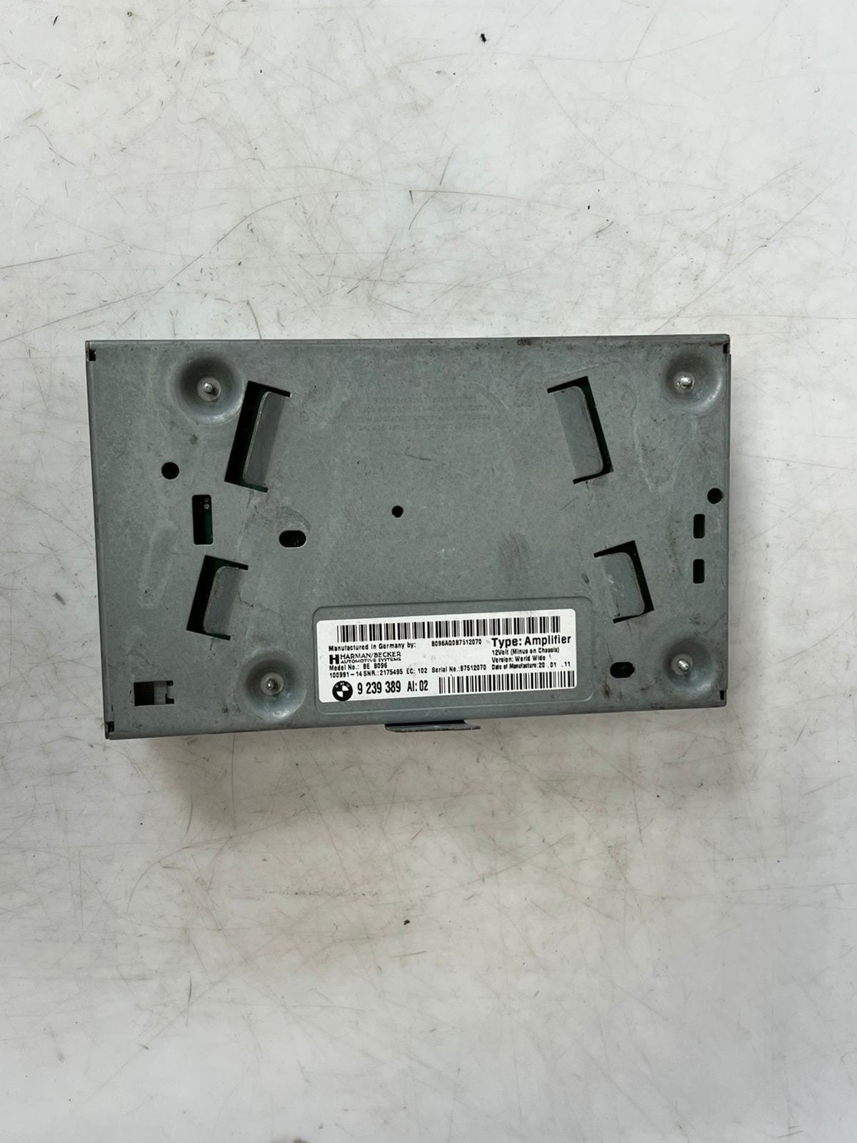 BMW 5 Series F10 and F11 HIFI AUDIO Sound Amplifier 9239389 OEM