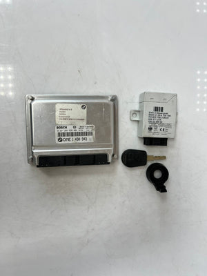 2002 BMW 540i M62 E38/E53/E39 ENGINE CONTROL ECU SET DME 1430943