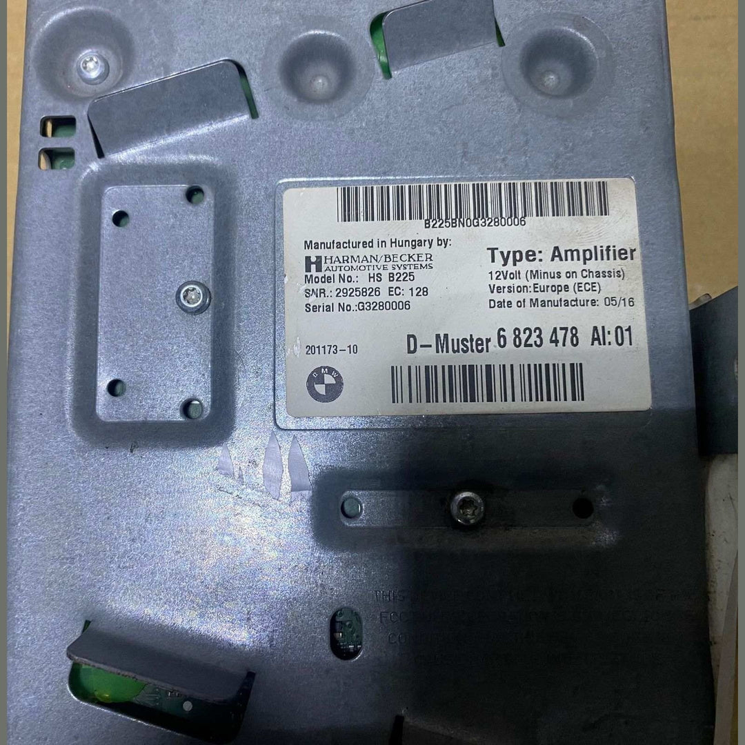 2014-2020 BMW i8 Amplifier Harman Kardon 6823478 F30 F20 F32 F34 F36