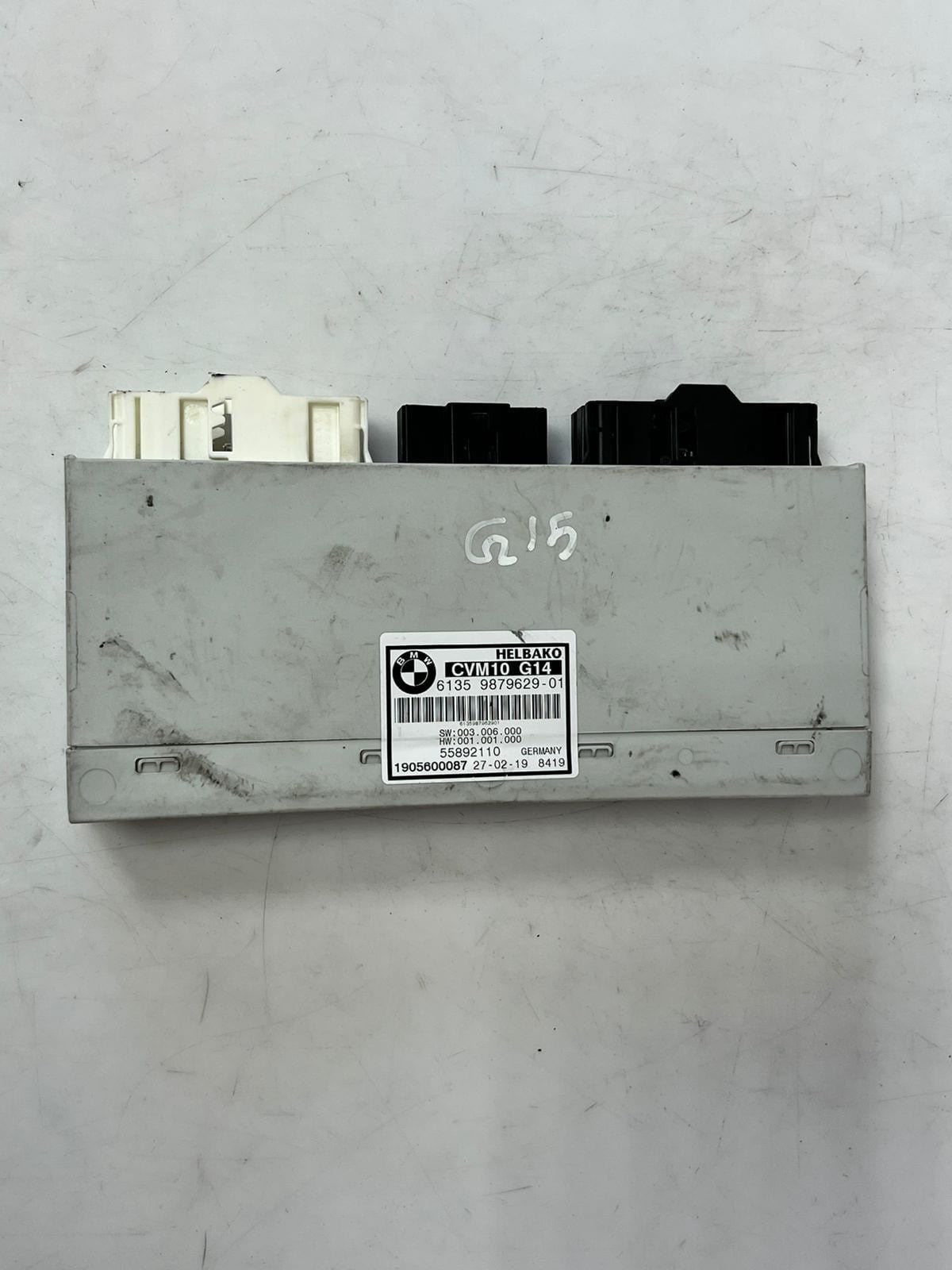 2019 BMW 840 850 M8 CONVERTIBLE TOP MODULE PN 61 35 9879629, 9879629