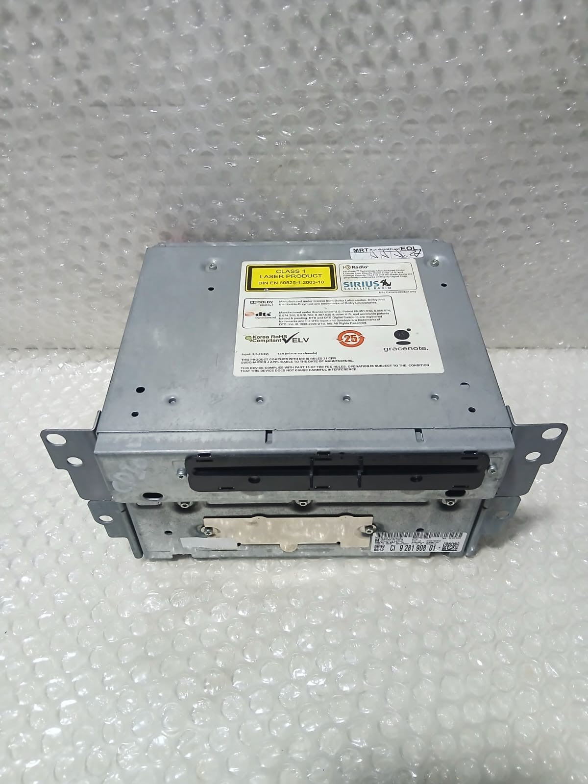 BMW 1 SERIES F20 HEAD UNIT NAVIGATION SYSTEM 9281908