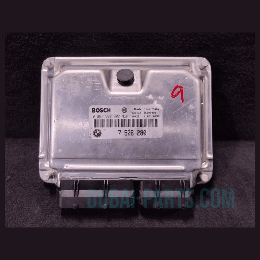 BMW 7 SERIES E65 E66 760i 760Li ENGINE CONTROL UNIT ECU MODULE ONLY - 7506280