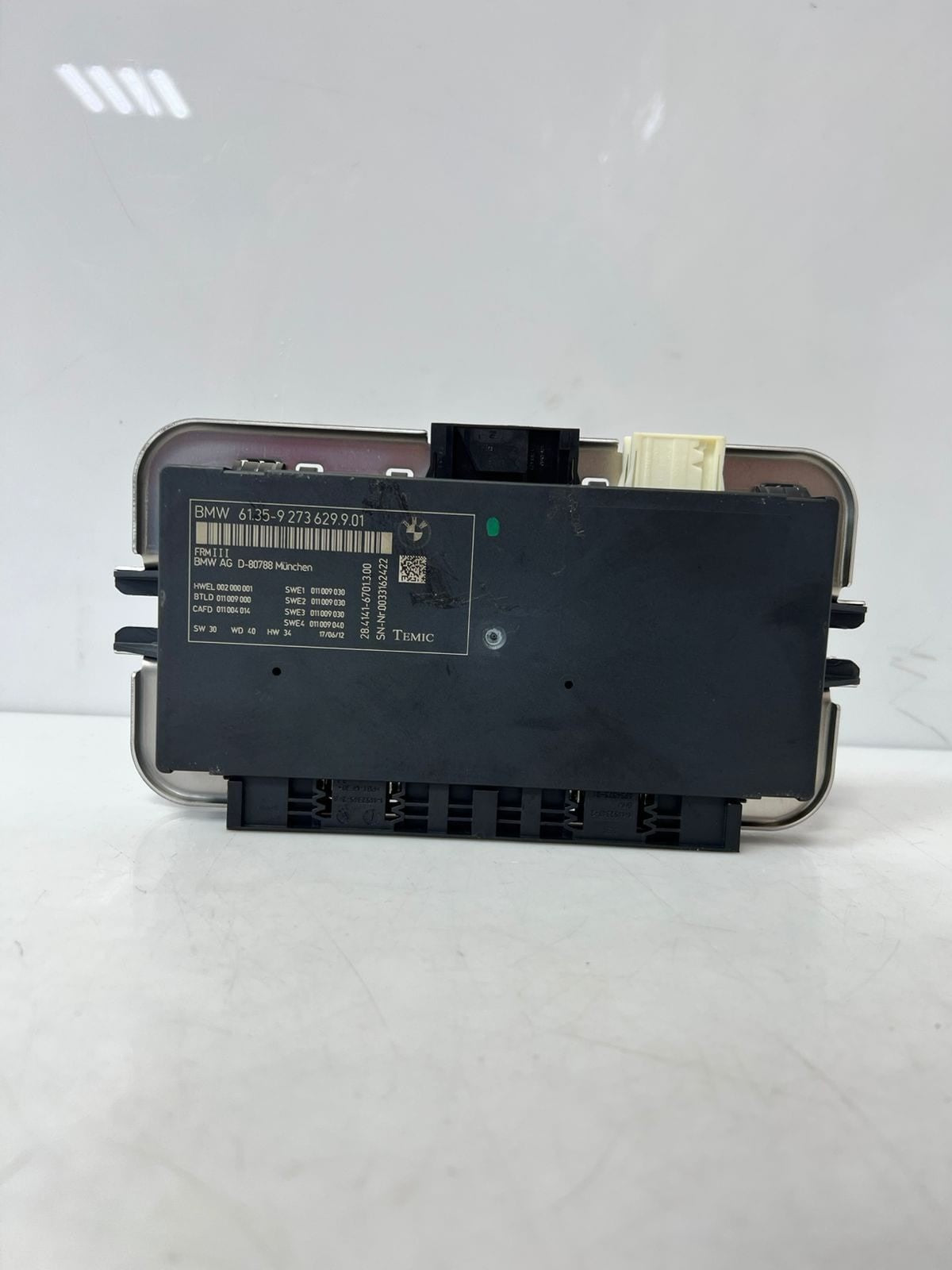 2011-2016 BMW 528i Footwell Body Light Control Module 9273629