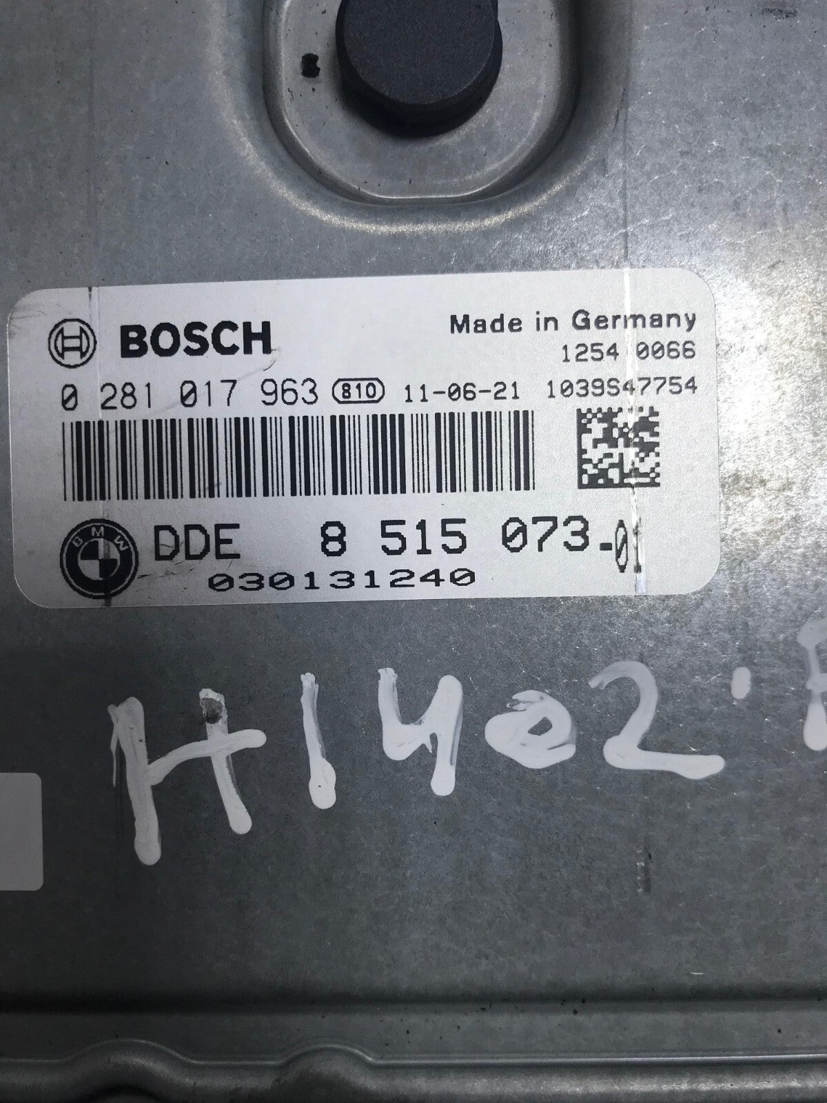 BMW 730Ld F02 2011 N57 ENGINE CONTROL COMPUTER ECU UNIT SET DDE 8515073