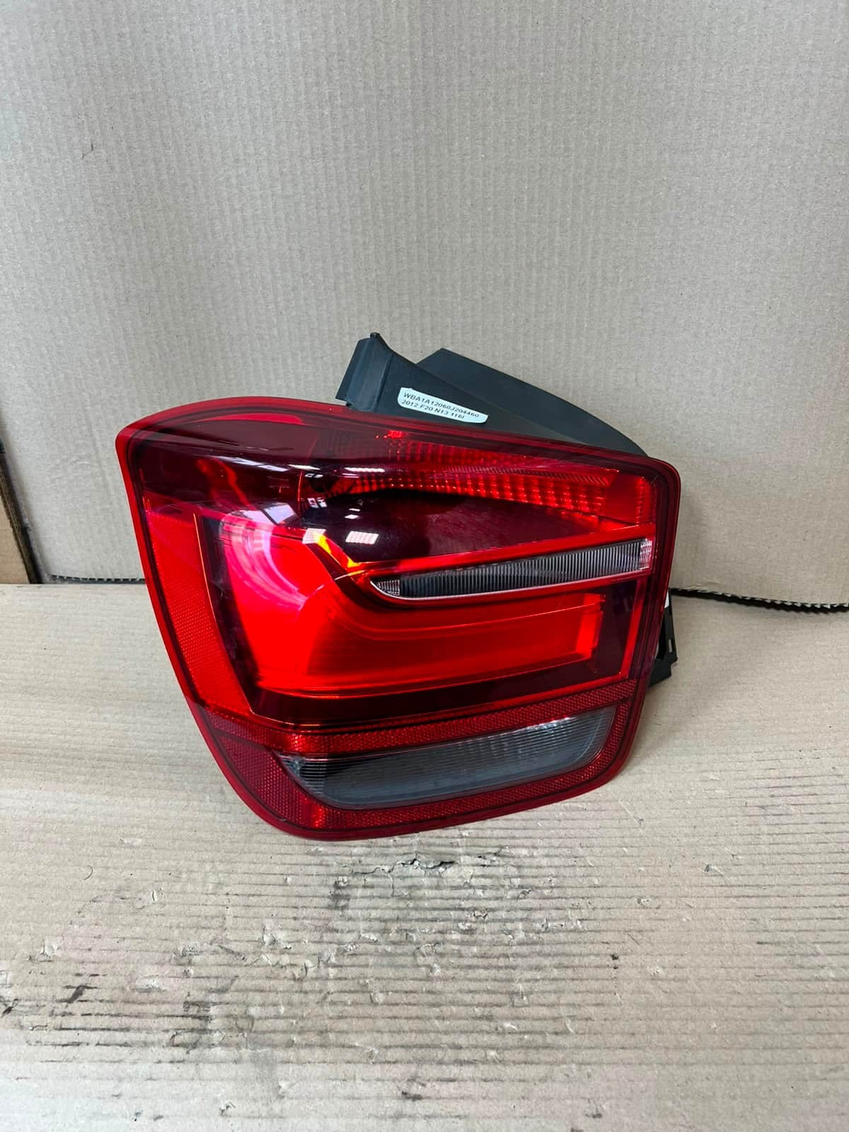 BMW 1 Series F20 Rear Left Outer Tail Light Led White Turn Indicator 7241543 OEM