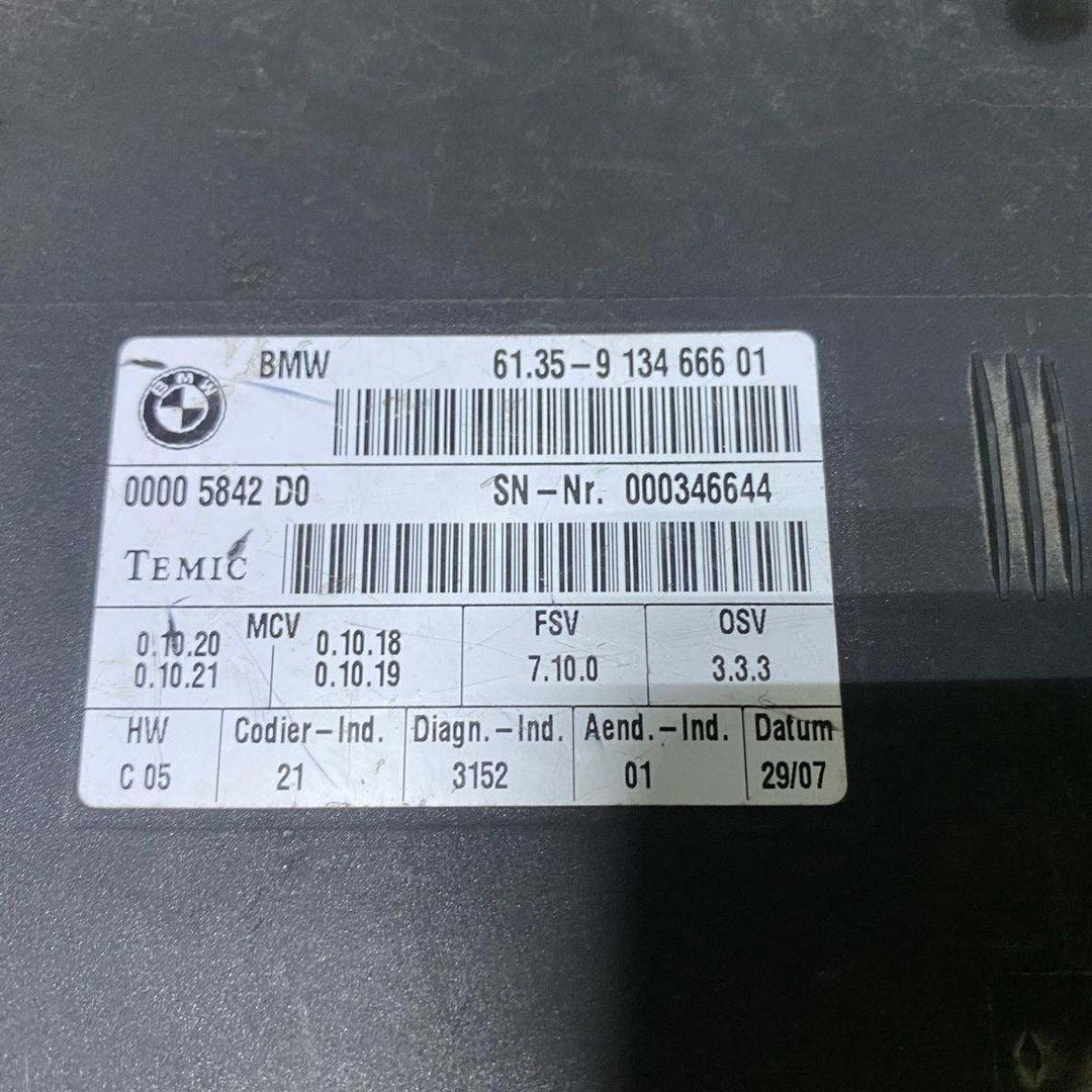 2010-2013 BMW X1 Seat Control Module 9134666 1 Series, 3 Series, X1, and X5 mode