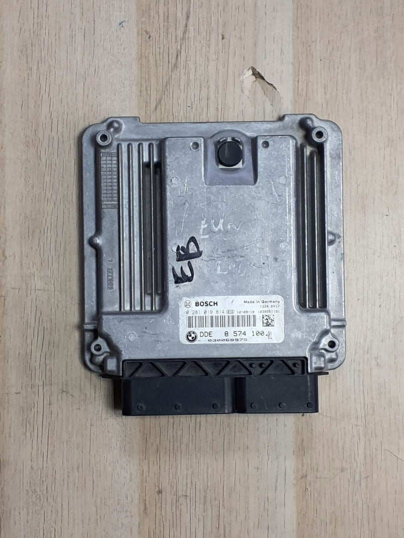 2013 BMW X3 Engine Control Unit Module 8574100 ECU 5 Series F10 F11 with 3.0 lit