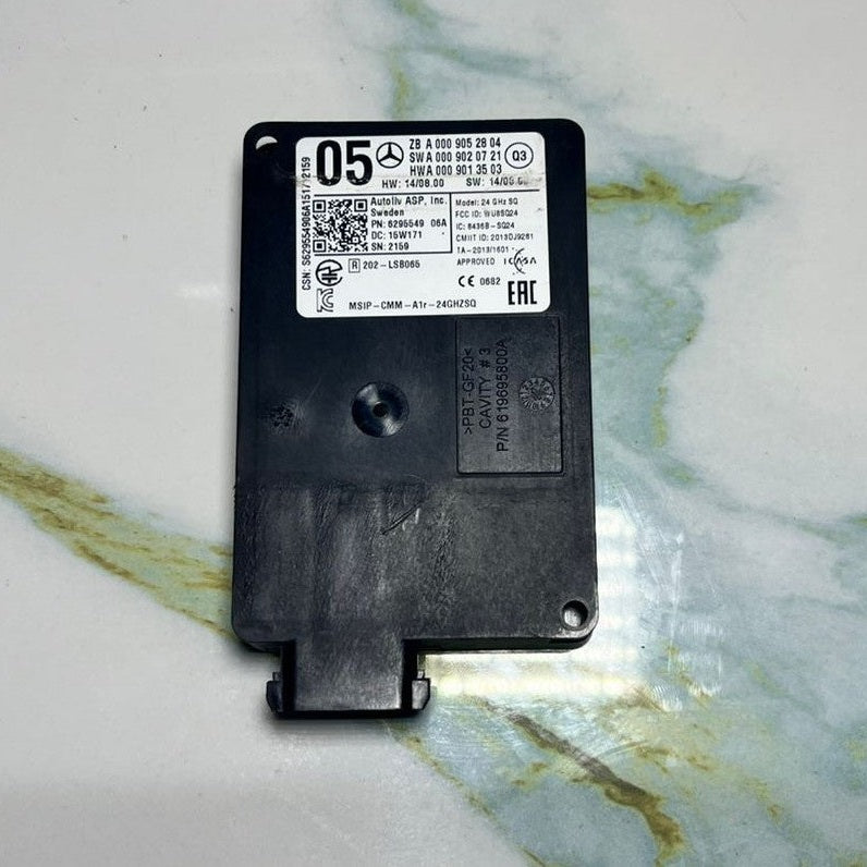 Mercedes W205 W222 Bumper Blind Spot Radar Distance Sensor Module A000 9052804