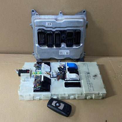 OEM BMW 2011-2014 F32 F30 F31 N20 ECU Engine Control Unit DME 8610635 Set Bosch