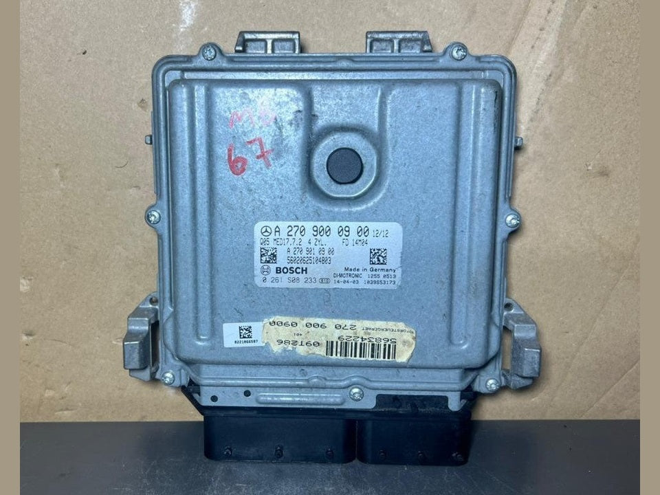 Mercedes W246 CLA B-Class Engine Control Module Unit ECM ECU A270 9000900 OEM