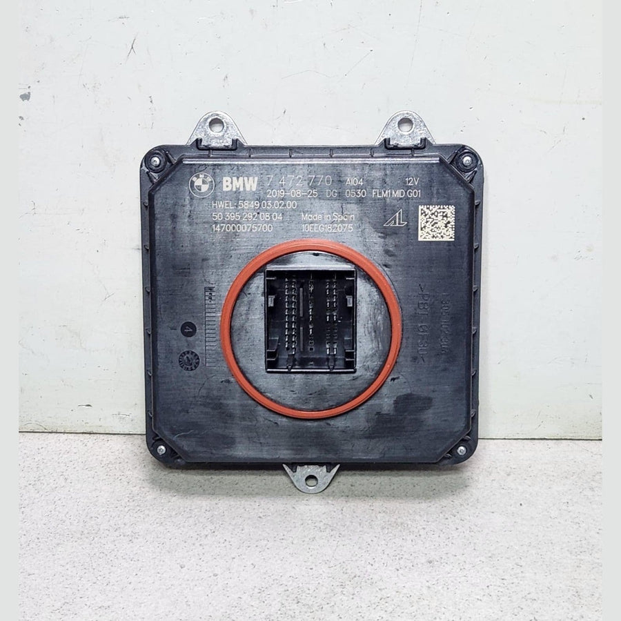 7472770 BMW X3 Led Headlight Ballast Control Module X3 and X4 2018-2021