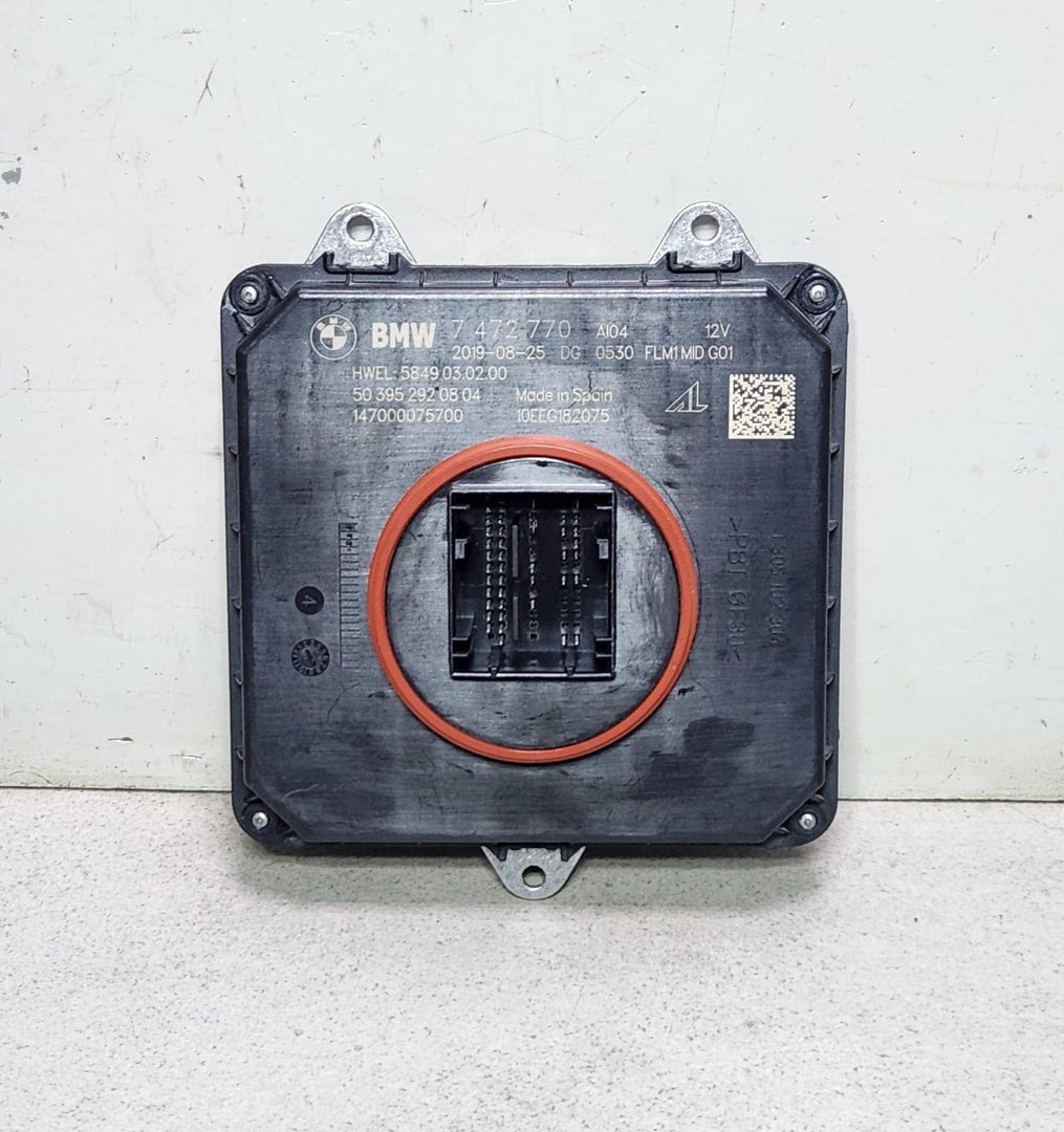 7472770 BMW X3 Led Headlight Ballast Control Module X3 and X4 2018-2021 