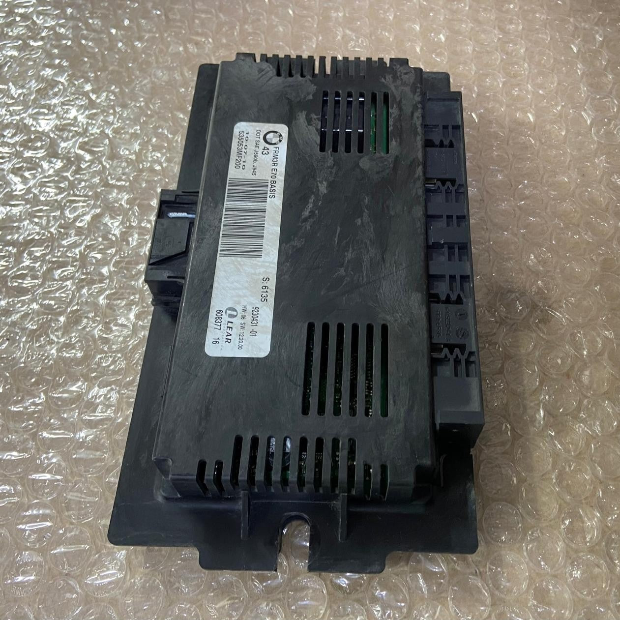 OEM BMW X5 E70 Headlight Control Module Unit FRM3R 9230431