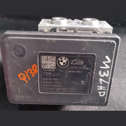 2015 BMW M4 F82 ANTI LOCK BREAKING SYSTEM Abs Control Unit 7852637