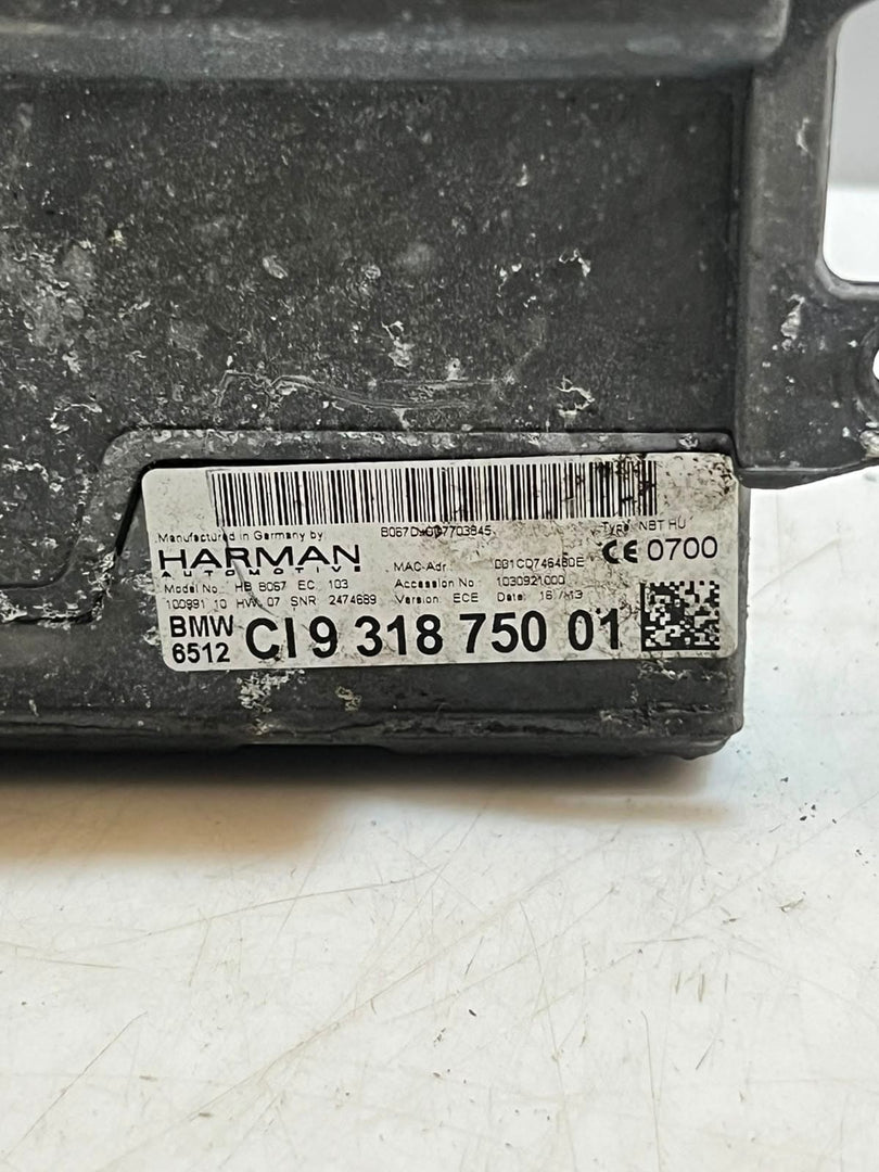 BMW X3 F30 F31 F35 F25 Radio Navigation Head Unit HARMAN NBT HU 9318750 OEM